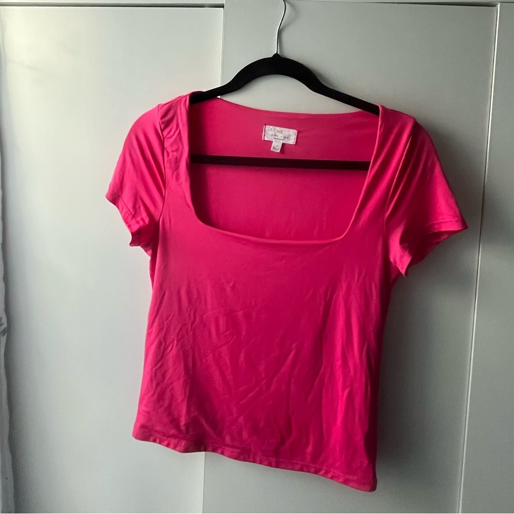 Tshirt hot pink